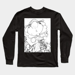 Balloon Witch Float Long Sleeve T-Shirt